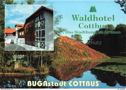 COTTBUS Waldhotel Cottbus im Gruenen mit Weiher