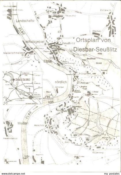 71955999 Diesbar-Seusslitz Ortsplan