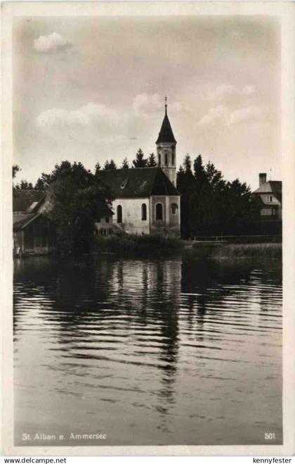 Der Ammersee, Diessen, St. Alban