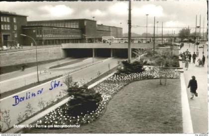 70111407 Duisburg Ruhr Duisburg Bahnhof o 1963 Duisburg Ruhr