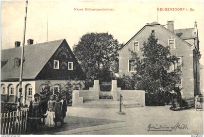 Neugersdorf - Neues Büttnerborndenkmal