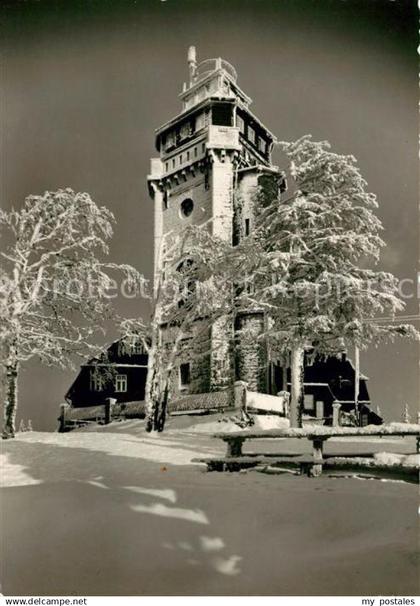 73032254 Auersberg Wildenthal Aussichtsturm Gaststaette Auersberg Wildenthal