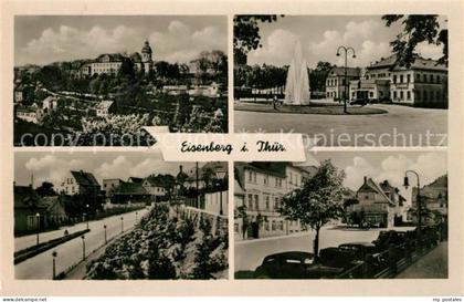 43366766 Eisenberg Thueringen Stadtansichten Fontaene Marktplatz Eisenberg Thuer