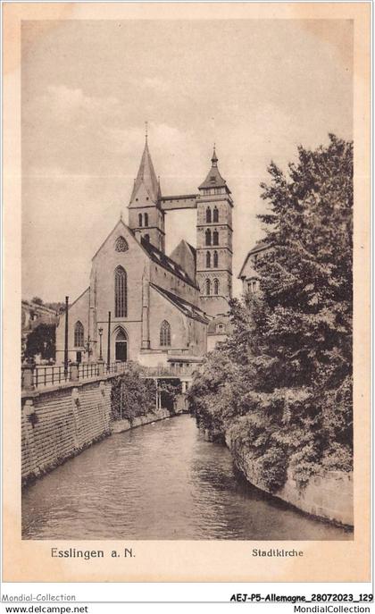 AEJP5-0411- ALLEMAGNE - ESSLINGEN-A-N- Stadtkirche