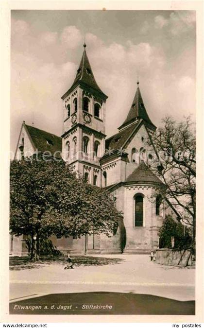 42870678 Ellwangen Jagst Stiftskirche  Ellwangen (Jagst)