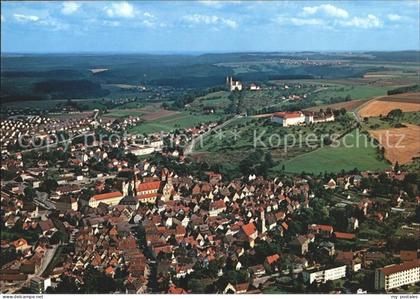 71996329 Ellwangen Jagst Fliegeraufnahme Ellwangen