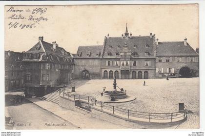 Barr im Elsaß (Barr, Bas-Rhin) old postcard travelled 1906 Barr Pmk b170720