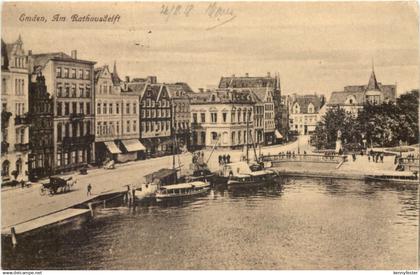 Emden - Am Rathausdelft