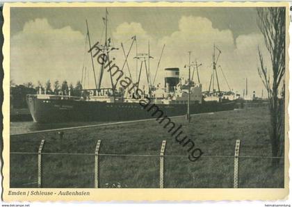 Emden - Schleuse - Aussenhafen