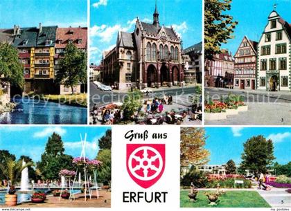 72631859 Erfurt Kraemerbruecke Rathaus Erfurt