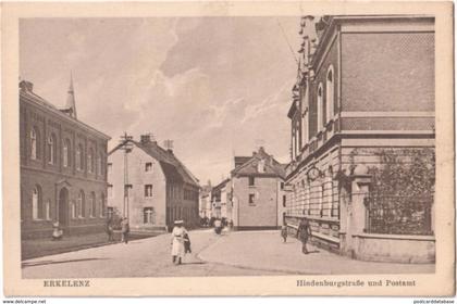 Erkelenz - Hindenburgstrasse und Postamt