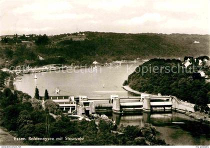 72772482 Essen Ruhr Baldeneysee mit Stauwehr Essen