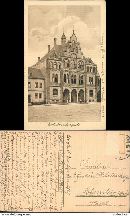 Ansichtskarte Euskirchen Amtsgericht 1918