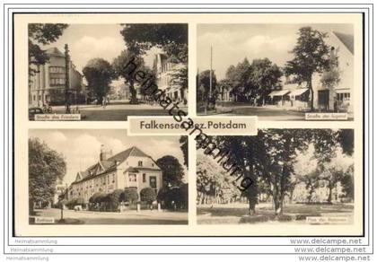 Falkensee - Strasse der Jugend - Rathaus - Strasse des Friedens