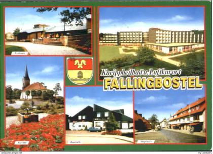 70115644 Fallingbostel Fallingbostel Kurhaus Kirche Cafe Vogteistrasse x 1987