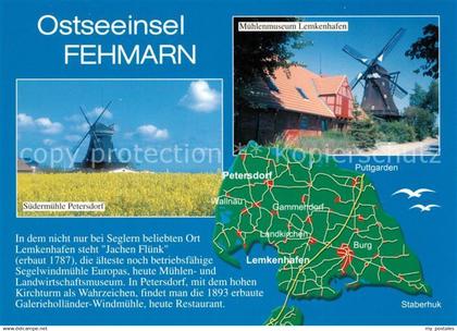 73234175 Fehmarn Muehlenmuseum Lemkenhafen Suedermuehle Petersdorf Fehmarn