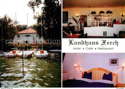 73084480 Ferch Landhaus Ferch Hotel Cafe Restaurant am Schwielowsee Segelboot