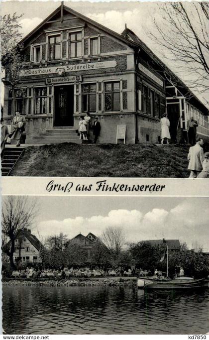Gruss aus Finkenwerder - Gasthaus Süderelbe