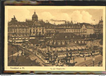 70083913 Frankfurt Main Frankfurt Main Wache x 1915 Frankfurt