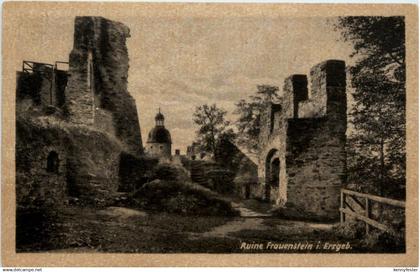 Frauenstein i. Erzgeb., Burgruine