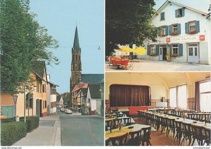 AK Friedrichsdorf Gasthaus zum Taunus Oberbornstraße 2 a Bad Homburg Rosbach Neu Anspach Köppern Burgholzhausen Karben