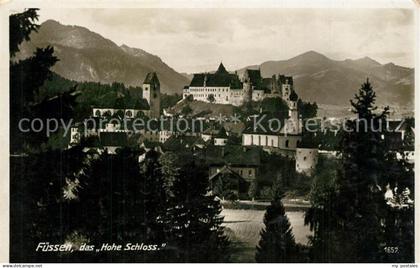 43344430 Fuessen Allgaeu Hohes Schloss Fuessen Allgaeu