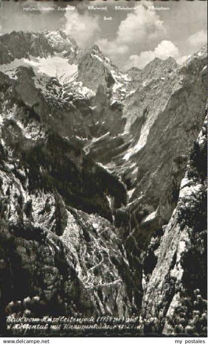 70111304 Zugspitze Zugspitze  x 1953