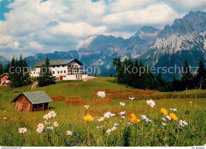 73167043 St Anton Kranzberg mit Karwendelgebirge St Anton Kranzberg