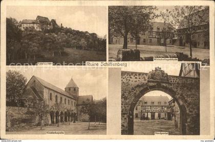 42571370 Schiffenberg Giessen Ruine Wirtschaftsgebaeude Klosterkapelle Giessen