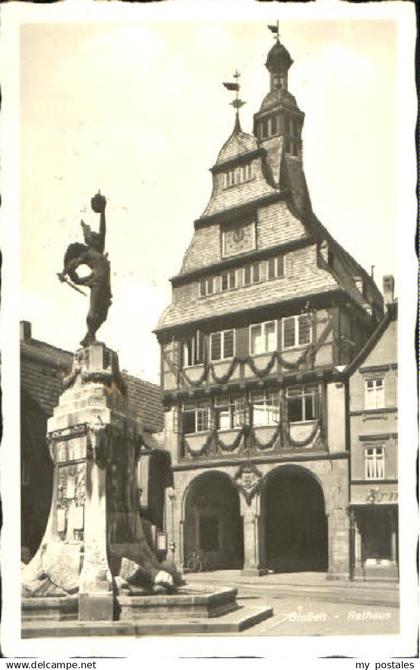 70103312 Giessen Lahn Giessen Rathaus x 1940