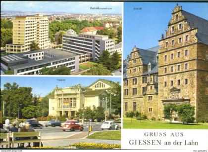 70116681 Giessen Lahn Giessen Schloss Zentrum  Theater x 1980