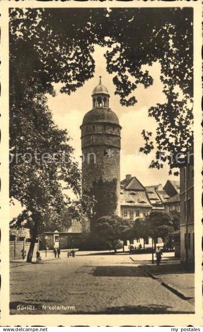 42561185 Goerlitz Sachsen Nikolaiturm Goerlitz