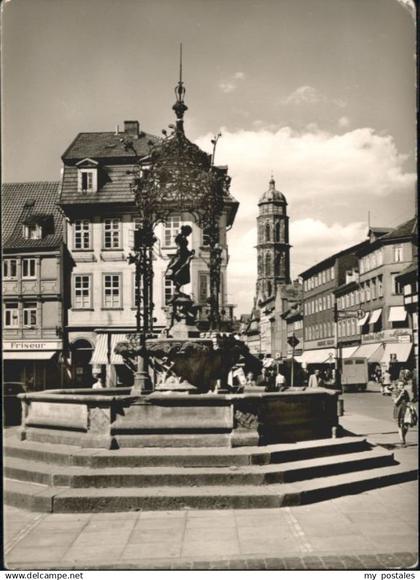 70891968 Goettingen Niedersachsen Goettingen Gaenselieselbrunnen *