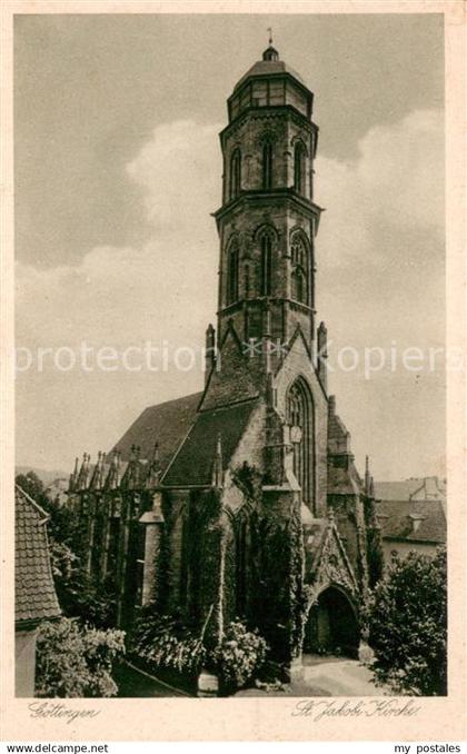 73693015 Goettingen Niedersachsen St Jakob Kirche Goettingen Niedersachsen