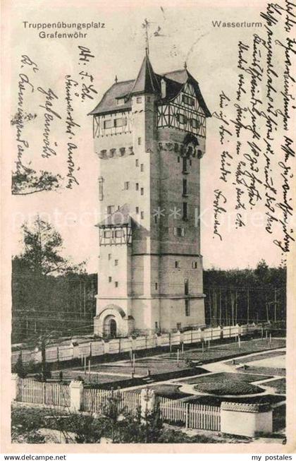 42669577 Grafenwoehr Truppenuebungsplatz Wasserturm Grafenwoehr