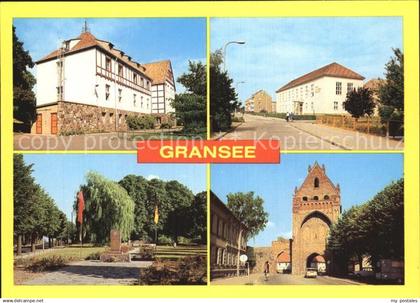 72550321 Gransee Kreiskrankenhaus Werner Seelenbinder Oberschule Ruppiner Tor