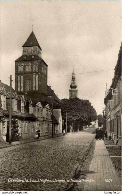 Greifswald - Domstrasse