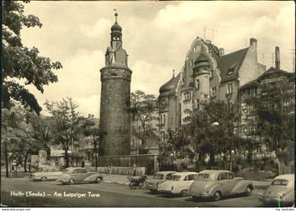 70091701 Halle Saale Halle Saale Leipziger Turm x 1964 Halle