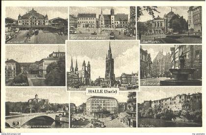 70095340 Halle Saale Halle Saale  ungelaufen ca. 1920 Halle