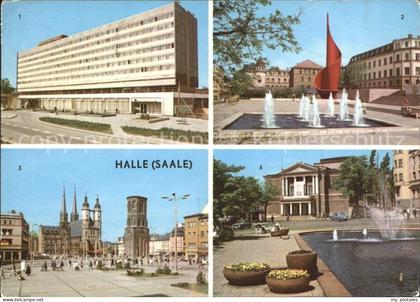 72060110 Halle Saale Interhotel Stadt Halle Halle