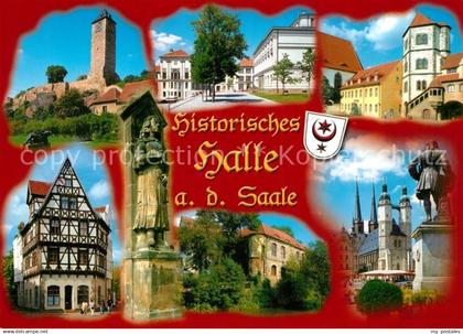 73181153 Halle Saale Schloss Denkmal  Halle Saale