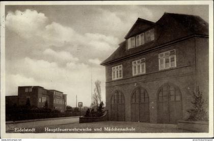 CPA Hamburg Eimsbüttel Eidelstedt, Hauptfeuerwehrwache u. Mädchenschule