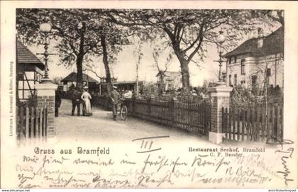 CPA Hamburg Wandsbek Bramfeld, Restaurant Seehof