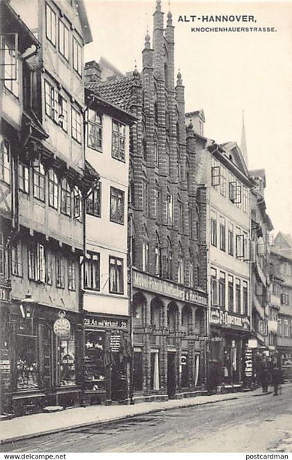 Hannover (NI) Alt-Hannover Knochenhauerstrasse Verlag S. Astholz jun., Hannover 1907