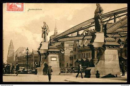 CPA - Carte Postale - Allemagne - Hambourg - Kornhausbrücke (CP19225+)