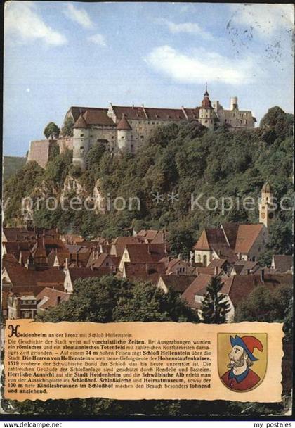 72572569 Heidenheim Brenz mit Schloss Hellenstein Heidenheim an der Brenz