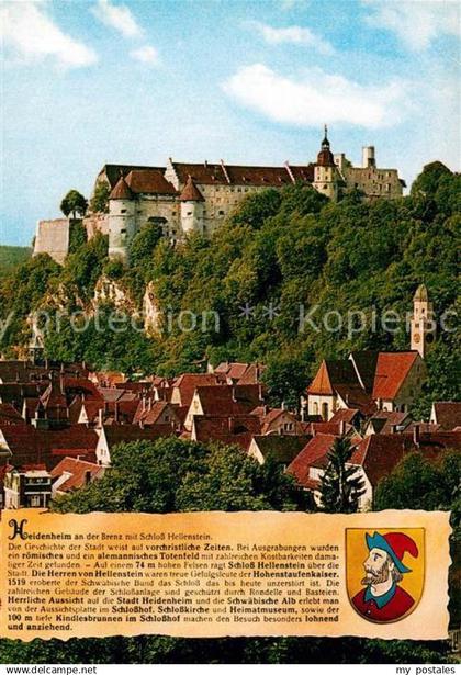 72969529 Heidenheim Brenz Schloss Hellenstein Heidenheim