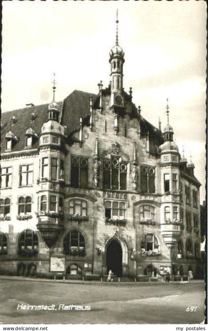 70102401 Helmstedt Helmstedt Rathaus x 1961 Helmstedt