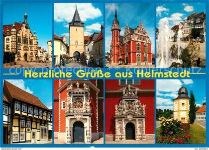 73238608 Helmstedt Rathaus Doppelkapelle Marktplatz Brunnentheater Helmstedt