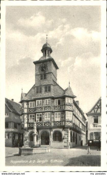 70103205 Heppenheim Bergstrasse Heppenheim Rathaus